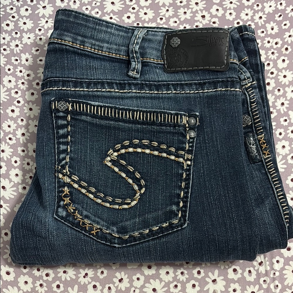 Y2K Silver Jeans Aiko Bootcut